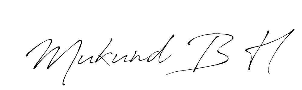 You can use this online signature creator to create a handwritten signature for the name Mukund B H. This is the best online autograph maker. Mukund B H signature style 6 images and pictures png