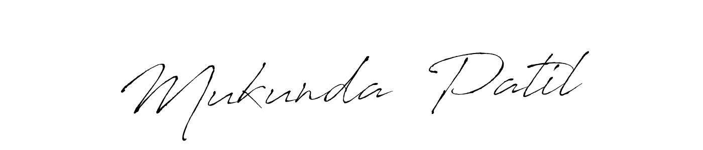 Make a beautiful signature design for name Mukunda  Patil. Use this online signature maker to create a handwritten signature for free. Mukunda  Patil signature style 6 images and pictures png