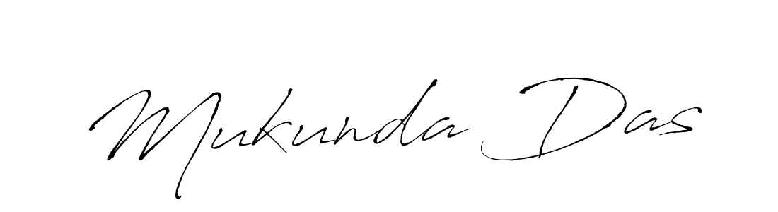 Design your own signature with our free online signature maker. With this signature software, you can create a handwritten (Antro_Vectra) signature for name Mukunda Das. Mukunda Das signature style 6 images and pictures png