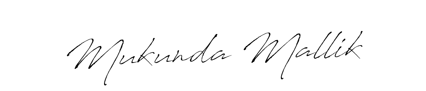 Design your own signature with our free online signature maker. With this signature software, you can create a handwritten (Antro_Vectra) signature for name Mukunda Mallik. Mukunda Mallik signature style 6 images and pictures png