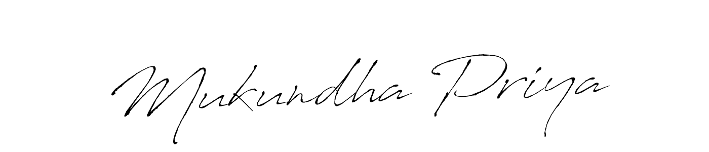 Make a short Mukundha Priya signature style. Manage your documents anywhere anytime using Antro_Vectra. Create and add eSignatures, submit forms, share and send files easily. Mukundha Priya signature style 6 images and pictures png