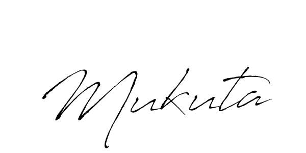 Make a beautiful signature design for name Mukuta. With this signature (Antro_Vectra) style, you can create a handwritten signature for free. Mukuta signature style 6 images and pictures png