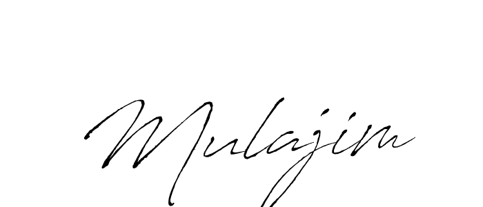 Use a signature maker to create a handwritten signature online. With this signature software, you can design (Antro_Vectra) your own signature for name Mulajim. Mulajim signature style 6 images and pictures png