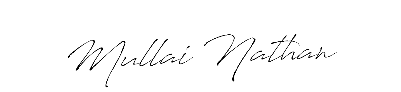 Mullai Nathan stylish signature style. Best Handwritten Sign (Antro_Vectra) for my name. Handwritten Signature Collection Ideas for my name Mullai Nathan. Mullai Nathan signature style 6 images and pictures png