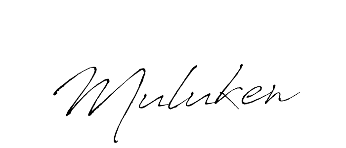 You should practise on your own different ways (Antro_Vectra) to write your name (Muluken) in signature. don't let someone else do it for you. Muluken signature style 6 images and pictures png