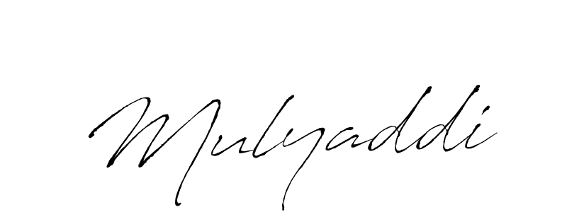 Also You can easily find your signature by using the search form. We will create Mulyaddi name handwritten signature images for you free of cost using Antro_Vectra sign style. Mulyaddi signature style 6 images and pictures png