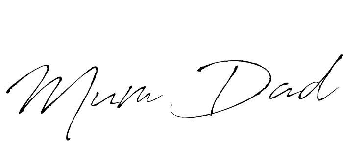 It looks lik you need a new signature style for name Mum Dad. Design unique handwritten (Antro_Vectra) signature with our free signature maker in just a few clicks. Mum Dad signature style 6 images and pictures png