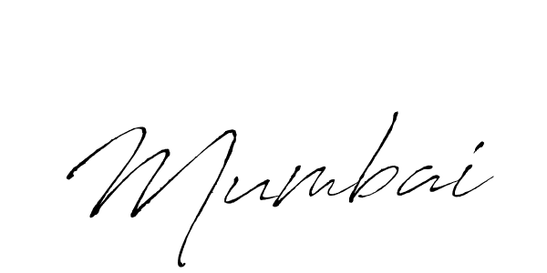Design your own signature with our free online signature maker. With this signature software, you can create a handwritten (Antro_Vectra) signature for name Mumbai. Mumbai signature style 6 images and pictures png