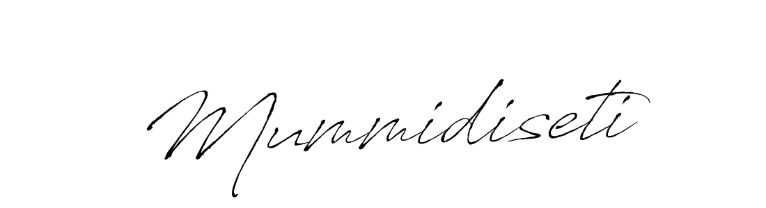 Mummidiseti stylish signature style. Best Handwritten Sign (Antro_Vectra) for my name. Handwritten Signature Collection Ideas for my name Mummidiseti. Mummidiseti signature style 6 images and pictures png
