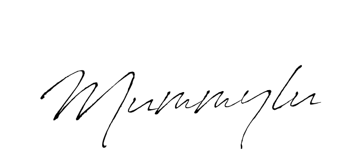 Design your own signature with our free online signature maker. With this signature software, you can create a handwritten (Antro_Vectra) signature for name Mummylu. Mummylu signature style 6 images and pictures png