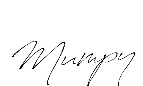 How to make Mumpy signature? Antro_Vectra is a professional autograph style. Create handwritten signature for Mumpy name. Mumpy signature style 6 images and pictures png