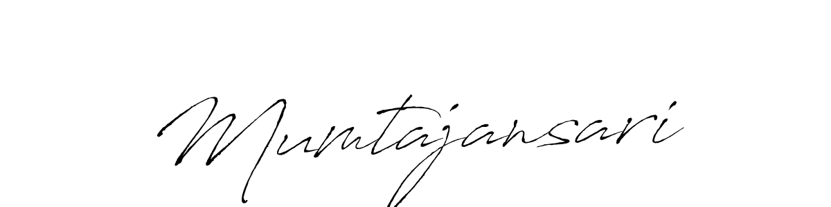 Mumtajansari stylish signature style. Best Handwritten Sign (Antro_Vectra) for my name. Handwritten Signature Collection Ideas for my name Mumtajansari. Mumtajansari signature style 6 images and pictures png