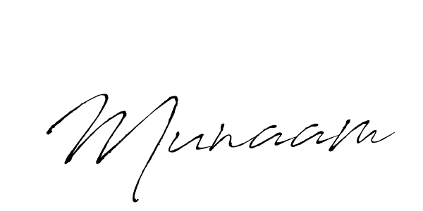 Create a beautiful signature design for name Munaam. With this signature (Antro_Vectra) fonts, you can make a handwritten signature for free. Munaam signature style 6 images and pictures png