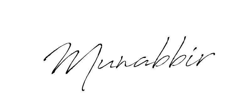 How to make Munabbir name signature. Use Antro_Vectra style for creating short signs online. This is the latest handwritten sign. Munabbir signature style 6 images and pictures png