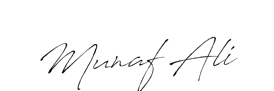 Make a beautiful signature design for name Munaf Ali. Use this online signature maker to create a handwritten signature for free. Munaf Ali signature style 6 images and pictures png