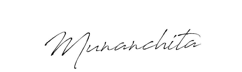 How to Draw Munanchita signature style? Antro_Vectra is a latest design signature styles for name Munanchita. Munanchita signature style 6 images and pictures png