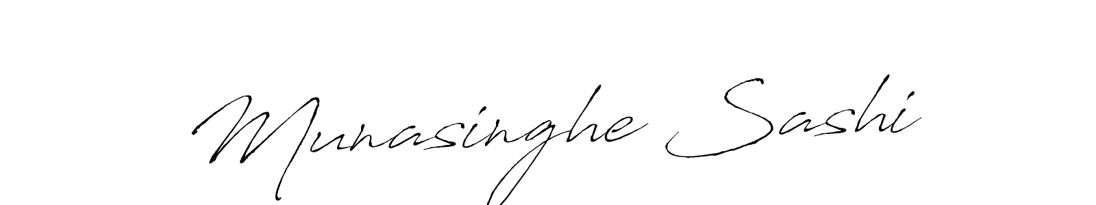 Use a signature maker to create a handwritten signature online. With this signature software, you can design (Antro_Vectra) your own signature for name Munasinghe Sashi. Munasinghe Sashi signature style 6 images and pictures png