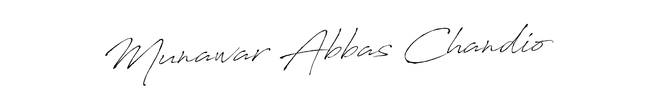 You can use this online signature creator to create a handwritten signature for the name Munawar Abbas Chandio. This is the best online autograph maker. Munawar Abbas Chandio signature style 6 images and pictures png