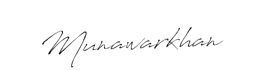 How to make Munawarkhan signature? Antro_Vectra is a professional autograph style. Create handwritten signature for Munawarkhan name. Munawarkhan signature style 6 images and pictures png