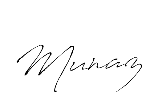 Make a beautiful signature design for name Munaz. Use this online signature maker to create a handwritten signature for free. Munaz signature style 6 images and pictures png