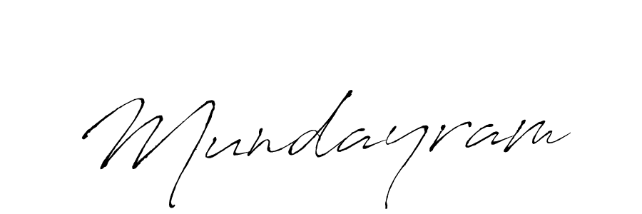 You should practise on your own different ways (Antro_Vectra) to write your name (Mundayram) in signature. don't let someone else do it for you. Mundayram signature style 6 images and pictures png