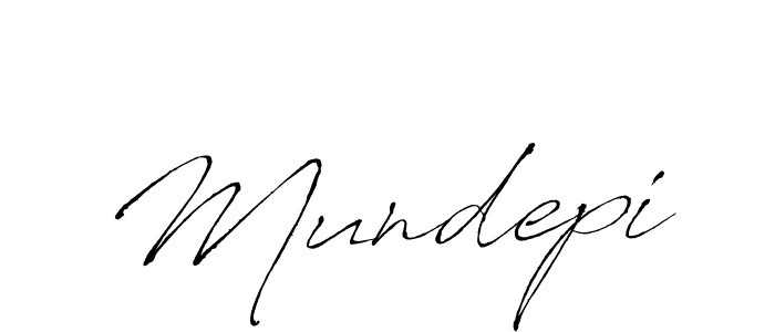 Similarly Antro_Vectra is the best handwritten signature design. Signature creator online .You can use it as an online autograph creator for name Mundepi. Mundepi signature style 6 images and pictures png