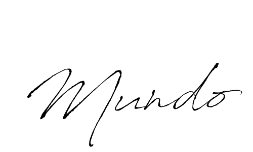 Also we have Mundo name is the best signature style. Create professional handwritten signature collection using Antro_Vectra autograph style. Mundo signature style 6 images and pictures png