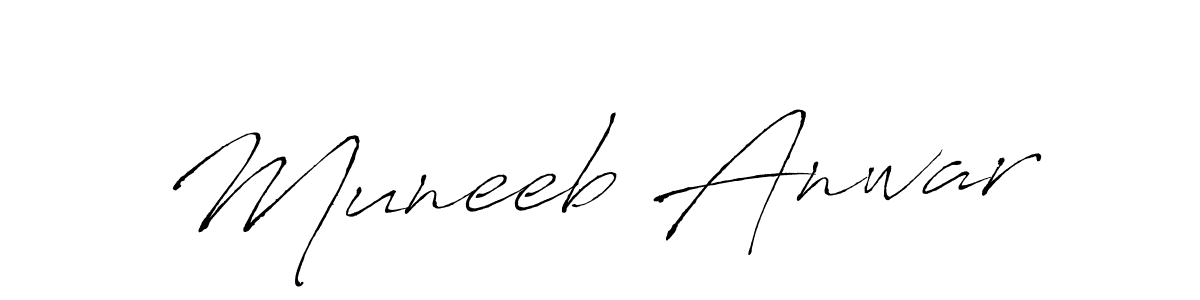 You can use this online signature creator to create a handwritten signature for the name Muneeb Anwar. This is the best online autograph maker. Muneeb Anwar signature style 6 images and pictures png