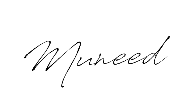 if you are searching for the best signature style for your name Muneed. so please give up your signature search. here we have designed multiple signature styles  using Antro_Vectra. Muneed signature style 6 images and pictures png