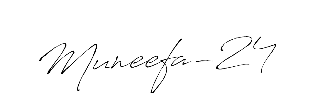 if you are searching for the best signature style for your name Muneefa-24. so please give up your signature search. here we have designed multiple signature styles  using Antro_Vectra. Muneefa-24 signature style 6 images and pictures png