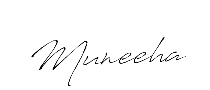 You should practise on your own different ways (Antro_Vectra) to write your name (Muneeha) in signature. don't let someone else do it for you. Muneeha signature style 6 images and pictures png