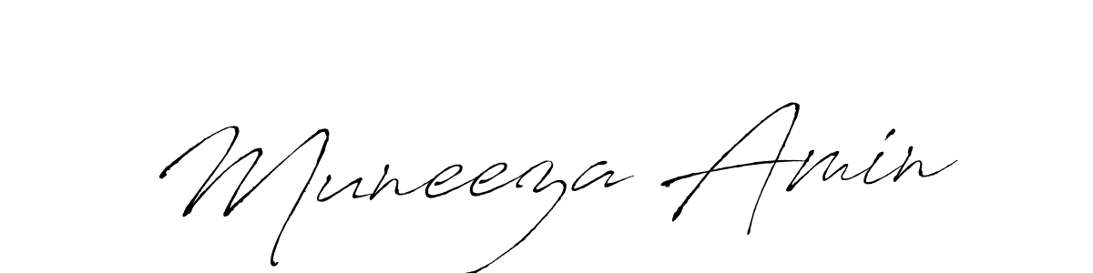 if you are searching for the best signature style for your name Muneeza Amin. so please give up your signature search. here we have designed multiple signature styles  using Antro_Vectra. Muneeza Amin signature style 6 images and pictures png