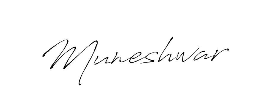How to make Muneshwar name signature. Use Antro_Vectra style for creating short signs online. This is the latest handwritten sign. Muneshwar signature style 6 images and pictures png