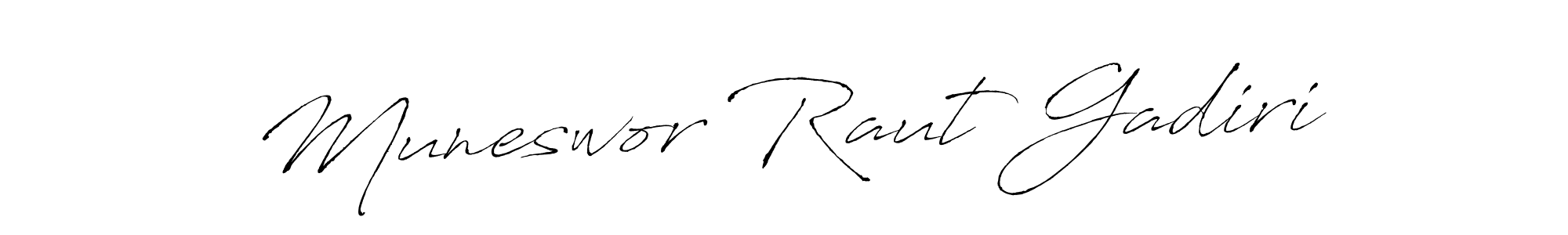 Once you've used our free online signature maker to create your best signature Antro_Vectra style, it's time to enjoy all of the benefits that Muneswor Raut Gadiri name signing documents. Muneswor Raut Gadiri signature style 6 images and pictures png