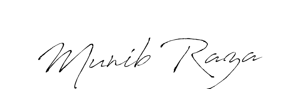 The best way (Antro_Vectra) to make a short signature is to pick only two or three words in your name. The name Munib Raza include a total of six letters. For converting this name. Munib Raza signature style 6 images and pictures png