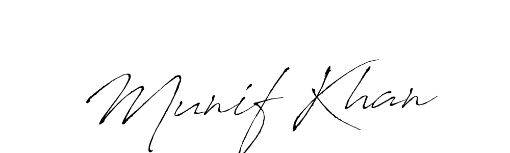 Make a short Munif Khan signature style. Manage your documents anywhere anytime using Antro_Vectra. Create and add eSignatures, submit forms, share and send files easily. Munif Khan signature style 6 images and pictures png