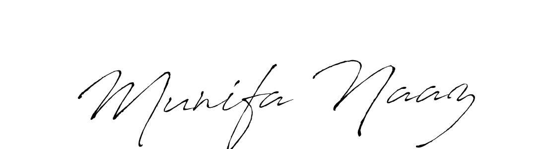 Also You can easily find your signature by using the search form. We will create Munifa Naaz name handwritten signature images for you free of cost using Antro_Vectra sign style. Munifa Naaz signature style 6 images and pictures png