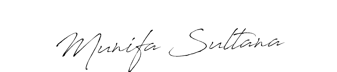 if you are searching for the best signature style for your name Munifa Sultana. so please give up your signature search. here we have designed multiple signature styles  using Antro_Vectra. Munifa Sultana signature style 6 images and pictures png