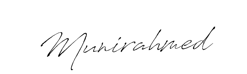 You should practise on your own different ways (Antro_Vectra) to write your name (Munirahmed) in signature. don't let someone else do it for you. Munirahmed signature style 6 images and pictures png