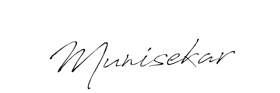 Munisekar stylish signature style. Best Handwritten Sign (Antro_Vectra) for my name. Handwritten Signature Collection Ideas for my name Munisekar. Munisekar signature style 6 images and pictures png