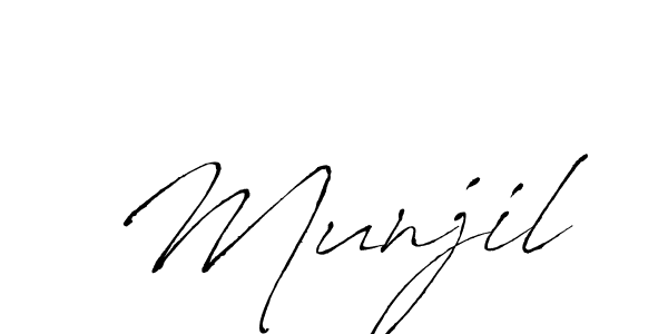 Make a short Munjil signature style. Manage your documents anywhere anytime using Antro_Vectra. Create and add eSignatures, submit forms, share and send files easily. Munjil signature style 6 images and pictures png