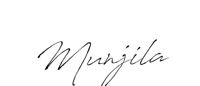 Once you've used our free online signature maker to create your best signature Antro_Vectra style, it's time to enjoy all of the benefits that Munjila name signing documents. Munjila signature style 6 images and pictures png