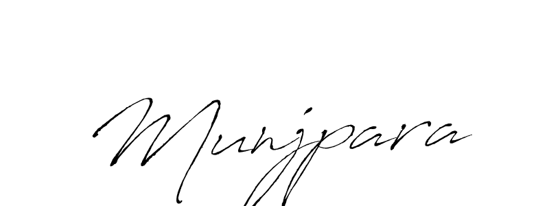 You should practise on your own different ways (Antro_Vectra) to write your name (Munjpara) in signature. don't let someone else do it for you. Munjpara signature style 6 images and pictures png