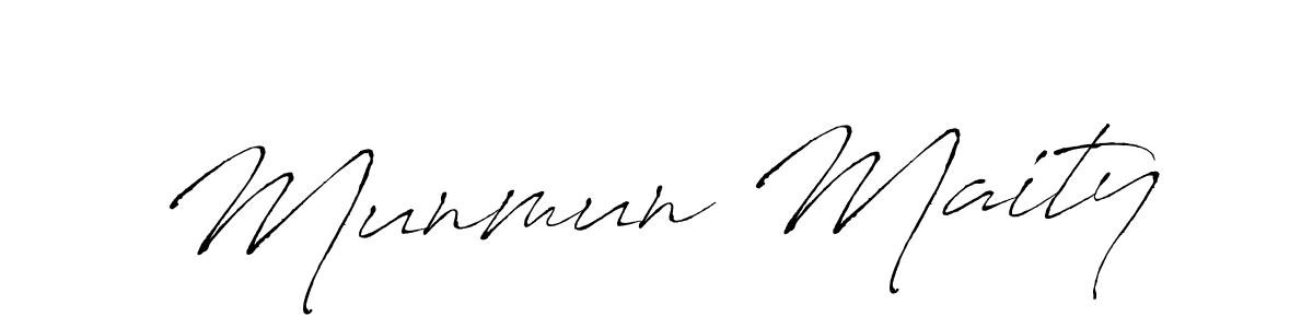 How to make Munmun Maity signature? Antro_Vectra is a professional autograph style. Create handwritten signature for Munmun Maity name. Munmun Maity signature style 6 images and pictures png