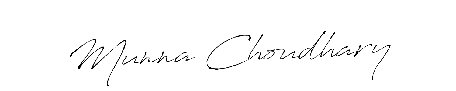 You should practise on your own different ways (Antro_Vectra) to write your name (Munna Choudhary) in signature. don't let someone else do it for you. Munna Choudhary signature style 6 images and pictures png