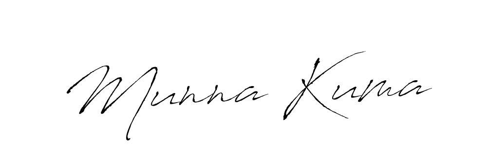 Similarly Antro_Vectra is the best handwritten signature design. Signature creator online .You can use it as an online autograph creator for name Munna Kuma. Munna Kuma signature style 6 images and pictures png
