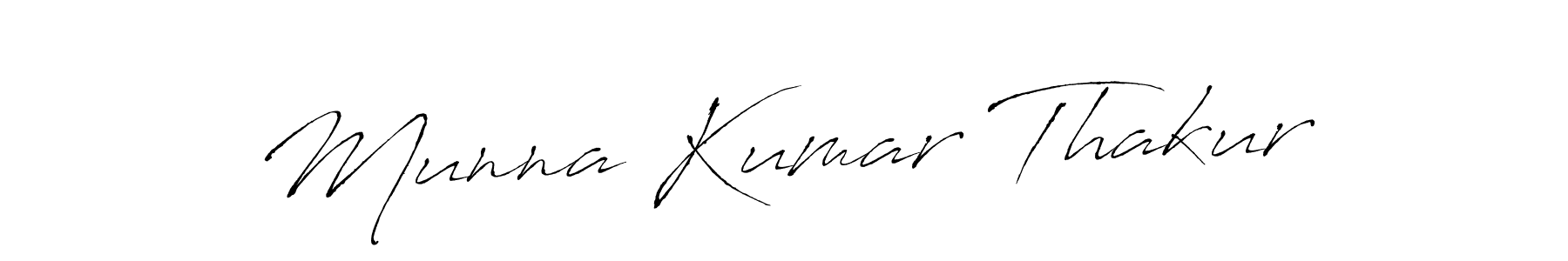 The best way (Antro_Vectra) to make a short signature is to pick only two or three words in your name. The name Munna Kumar Thakur include a total of six letters. For converting this name. Munna Kumar Thakur signature style 6 images and pictures png