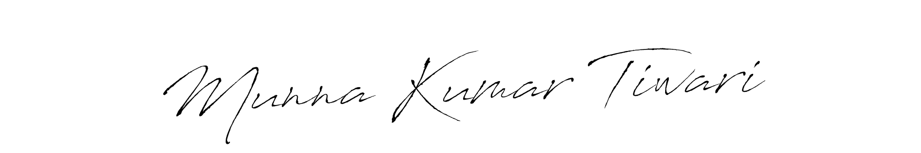 Munna Kumar Tiwari stylish signature style. Best Handwritten Sign (Antro_Vectra) for my name. Handwritten Signature Collection Ideas for my name Munna Kumar Tiwari. Munna Kumar Tiwari signature style 6 images and pictures png