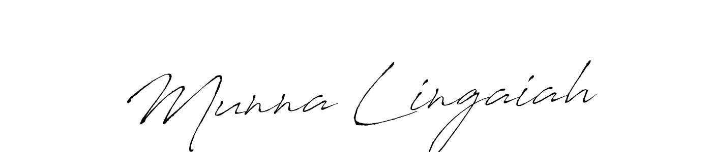 Similarly Antro_Vectra is the best handwritten signature design. Signature creator online .You can use it as an online autograph creator for name Munna Lingaiah. Munna Lingaiah signature style 6 images and pictures png