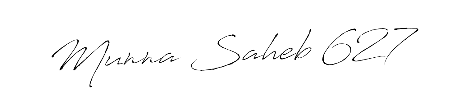 Create a beautiful signature design for name Munna Saheb 627. With this signature (Antro_Vectra) fonts, you can make a handwritten signature for free. Munna Saheb 627 signature style 6 images and pictures png